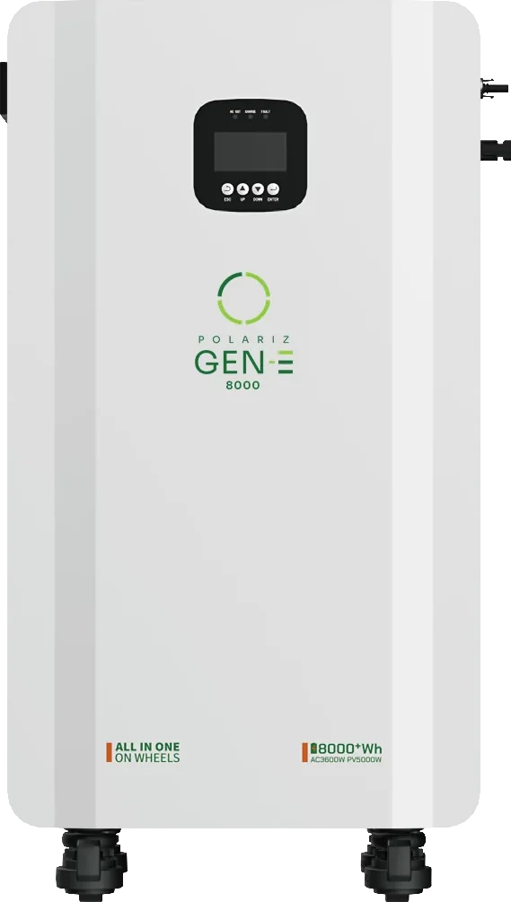 Polariz Gen-E 8000 lithium inverter on wheels